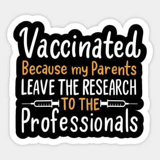 Pro Vaccine Sticker